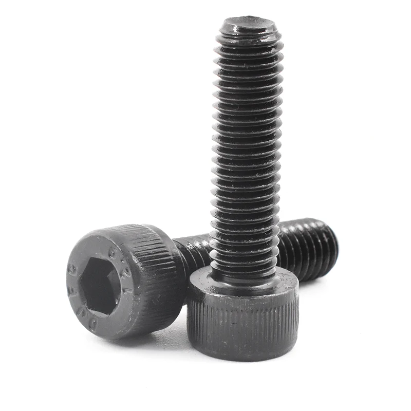 Apa Black Oxide Hex Socket Head Cap Screws Pilihan Paling Apik kanggo Pengikat Industri Kekuwatan Dhuwur