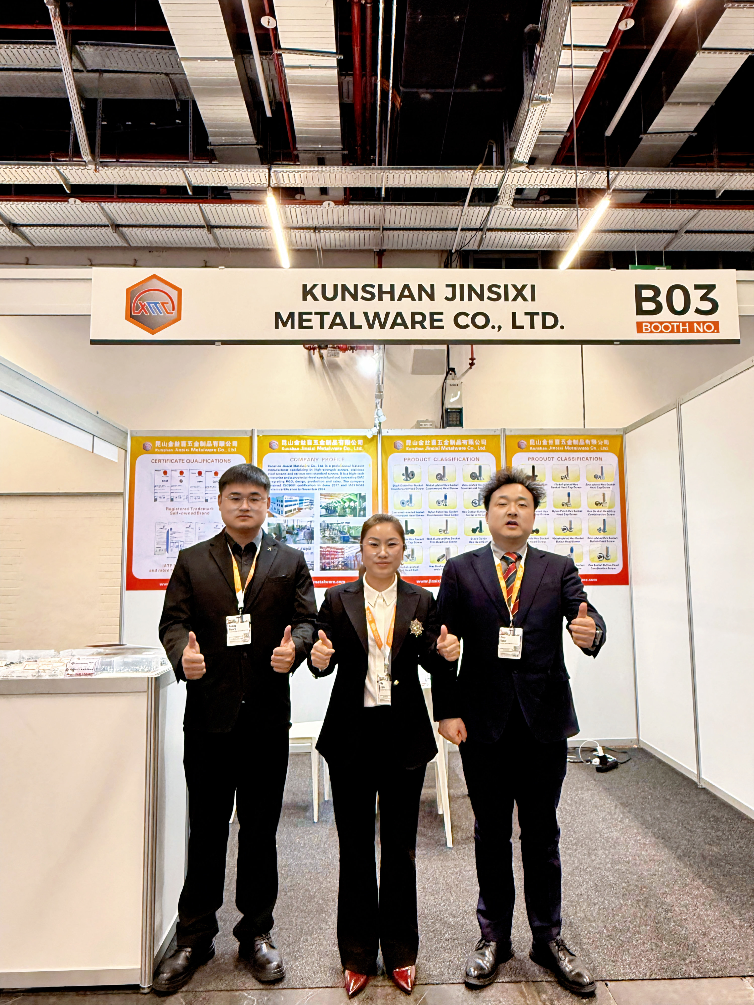 Jinsixi Kasil Nyimpulake Partisipasi ing Frankfurt Fastener Expo ing Jerman