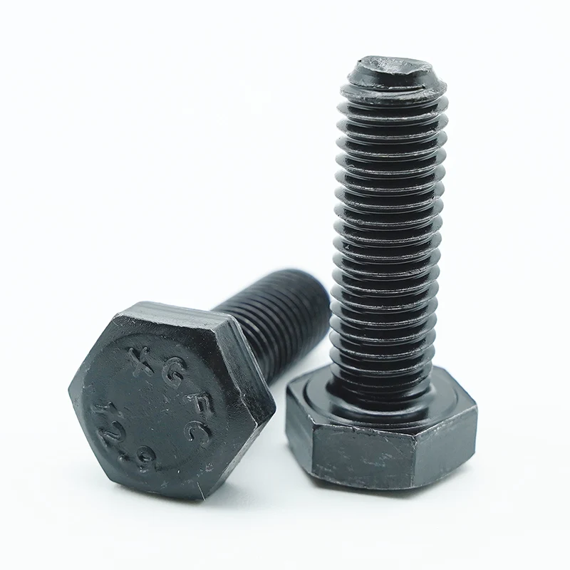 Black Oxide Hex Head Bolts