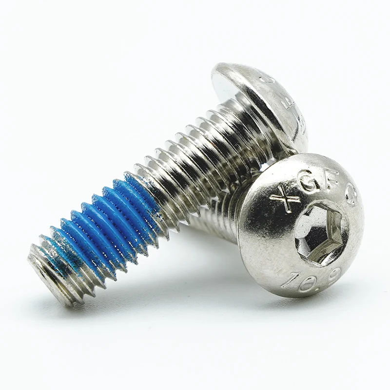 Nickel-plated And Adhesive Hex Socket Button Head Screws