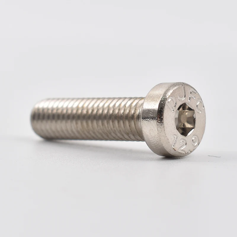 Nickel-plated Hex Socket Thin Head Cap Screws